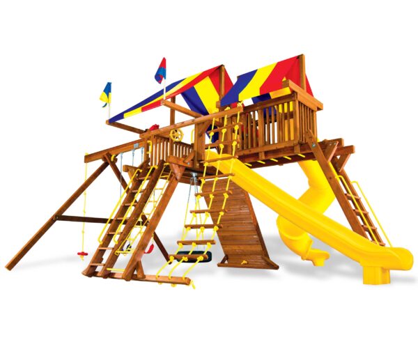 25E King Kong Castle Base Pkg V with 270° Spiral Slide - Image 4