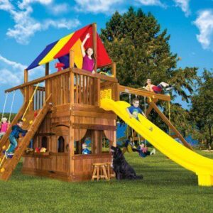 41B Monster Clubhouse Pkg II with Playhouse & More